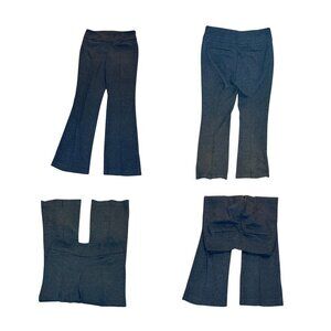 Refined Comfort:  Charcoal Wide-Leg Pants NY & Co Size S